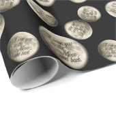 月と月を愛し、月をバック ラッピングペーパー (ロールコーナー)