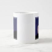 月と森 | Glacier National Park Montana ジャンボコーヒーマグカップ (正面)