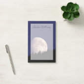 月と森 | Glacier National Park Montana ポストイット (オフィス)