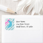 月と母の日の贈り物に愛する ラベル (インサイチュ)