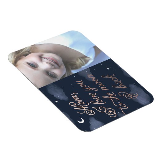 月と母の日 マグネット (右側)