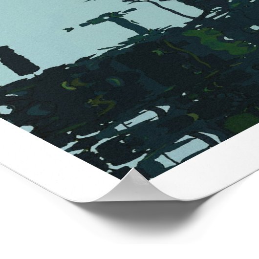 月と水2 ポスター (角)