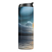 月と海 タンブラー (回転左)