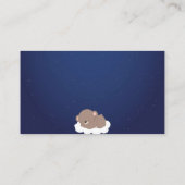 月と背中おむつラッフルカードへ エンクロージャーカード (裏面)