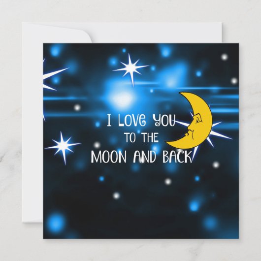 月と背中に向かって愛する (正面)