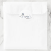 月と背中に向かって愛する ラウンドシール (バッグ)