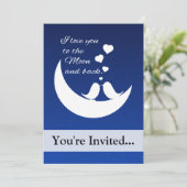 月と背中に向かって愛する 招待状 (スタンド正面)