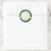 月と背中のバッグ ラウンドシール (バッグ)