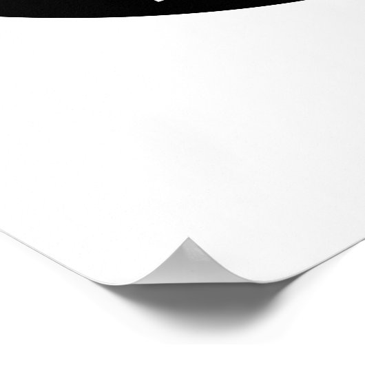 月と背中の引用文ラブポスター ポスター (角)