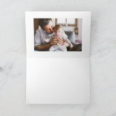 月と背中の恋の父の日 カード (内部)