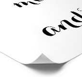 月と背中への愛 ポスター (角)