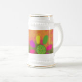 月と花の世界 ビールジョッキ (正面右)