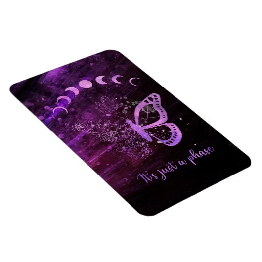 月と蝶 マグネット (右側)