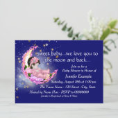 月と赤ちゃんシャワーへ 招待状 (スタンド正面)