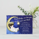 月と赤ちゃんシャワーへ 招待状 (スタンド正面)