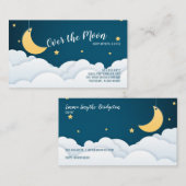 月と雲の上 名刺 (正面/裏面)