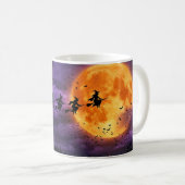 月と魔女のハロウィン コーヒーマグカップ (正面右)