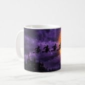 月と魔女のハロウィン コーヒーマグカップ (正面左)