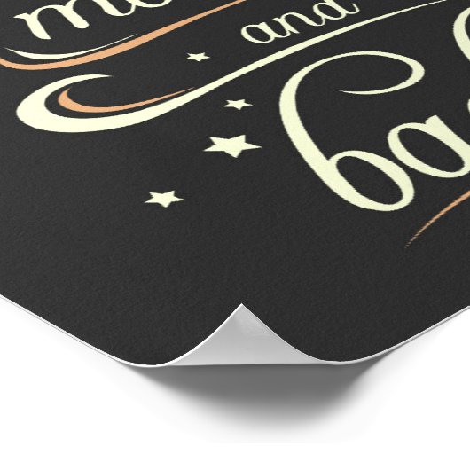 月と黒に愛してる ポスター (角)