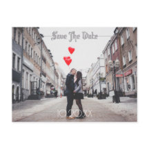 月とraven水の色の結婚式の日付保存