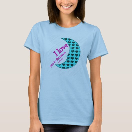 『月とTシャツに愛してる』 Tシャツ (正面)