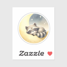 月にかわいいウッドランドのアニマルキッズ シール