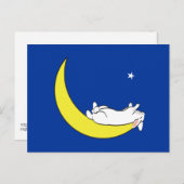 月にて ポストカード (正面/裏面)