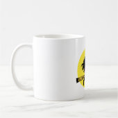 月による魔法使いの飛行 コーヒーマグカップ (左)