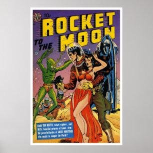 月にロケット(1951年) ポスター