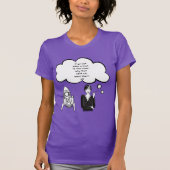 月に人を送る Tシャツ (正面)