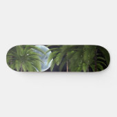月に向かうヤシの木 スケートボード (横)