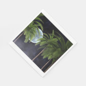 月に向かうヤシの木 スタンダードランチョンナプキン (角)
