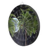 月に向かうヤシの木 ダーツボード (正面右)