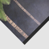 月に向かうヤシの木 薄葉紙 (詳細)