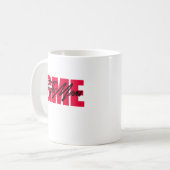 月に向かうGME コーヒーマグカップ (正面左)