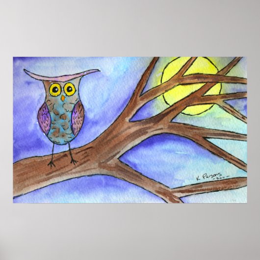 月に向かって立ち上がる ポスター (正面)