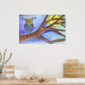 月に向かって立ち上がる ポスター (キッチン)