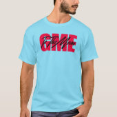 月に向かって進む Tシャツ (正面)