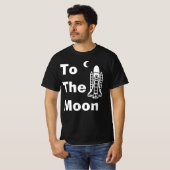 月に向かってTシャツ Tシャツ (正面フル)