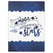 月に向けて撃つ クリップボード (裏面)