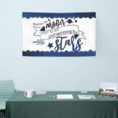 月に向けて撃つ 横断幕 (トレードショー)