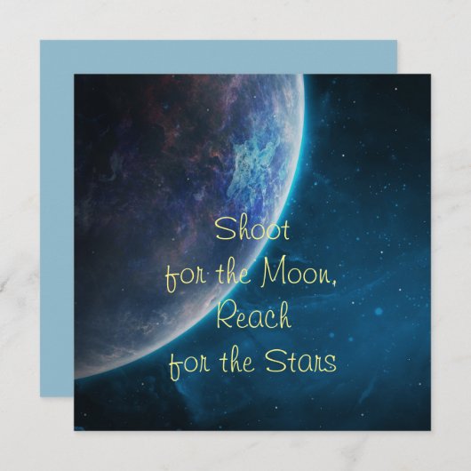 月に向けて撮影 (正面/裏面)