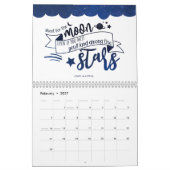 月に向けて撮影 カレンダー (2月 2027)