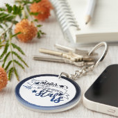 月に向けて撮影 キーホルダー (正面右)