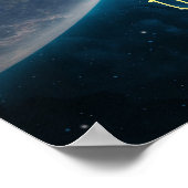 月に向けて撮影 ポスター (角)