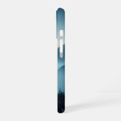 月に吠えるビッグフット iPhone 16ケース (左側面)