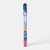 月に吠える狼 iPhone 16ケース (左側面)