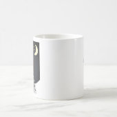 月に愛し、再び戻る コーヒーマグカップ (中央)