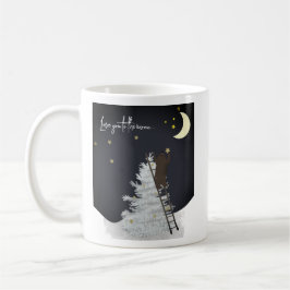 月に愛し、再び戻る コーヒーマグカップ