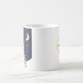 月に愛する熊のマグカップ コーヒーマグカップ (中央)